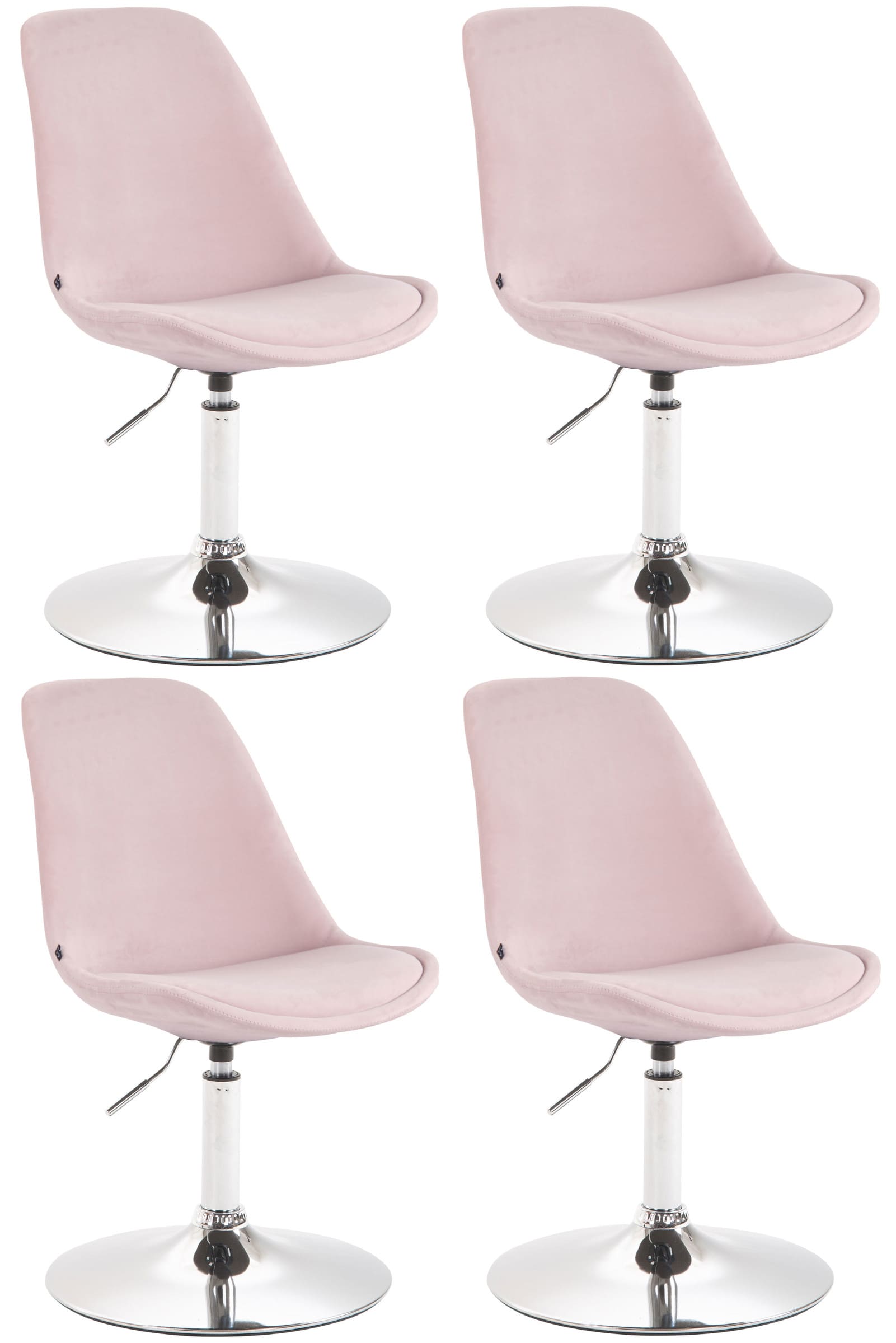 Set de 4 sillas Lounge Maverick en terciopelo