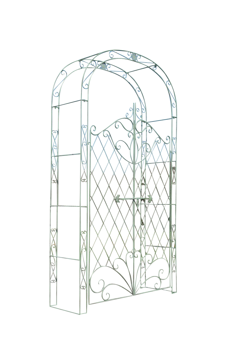 Arco de Jardín con Puerta Melissa