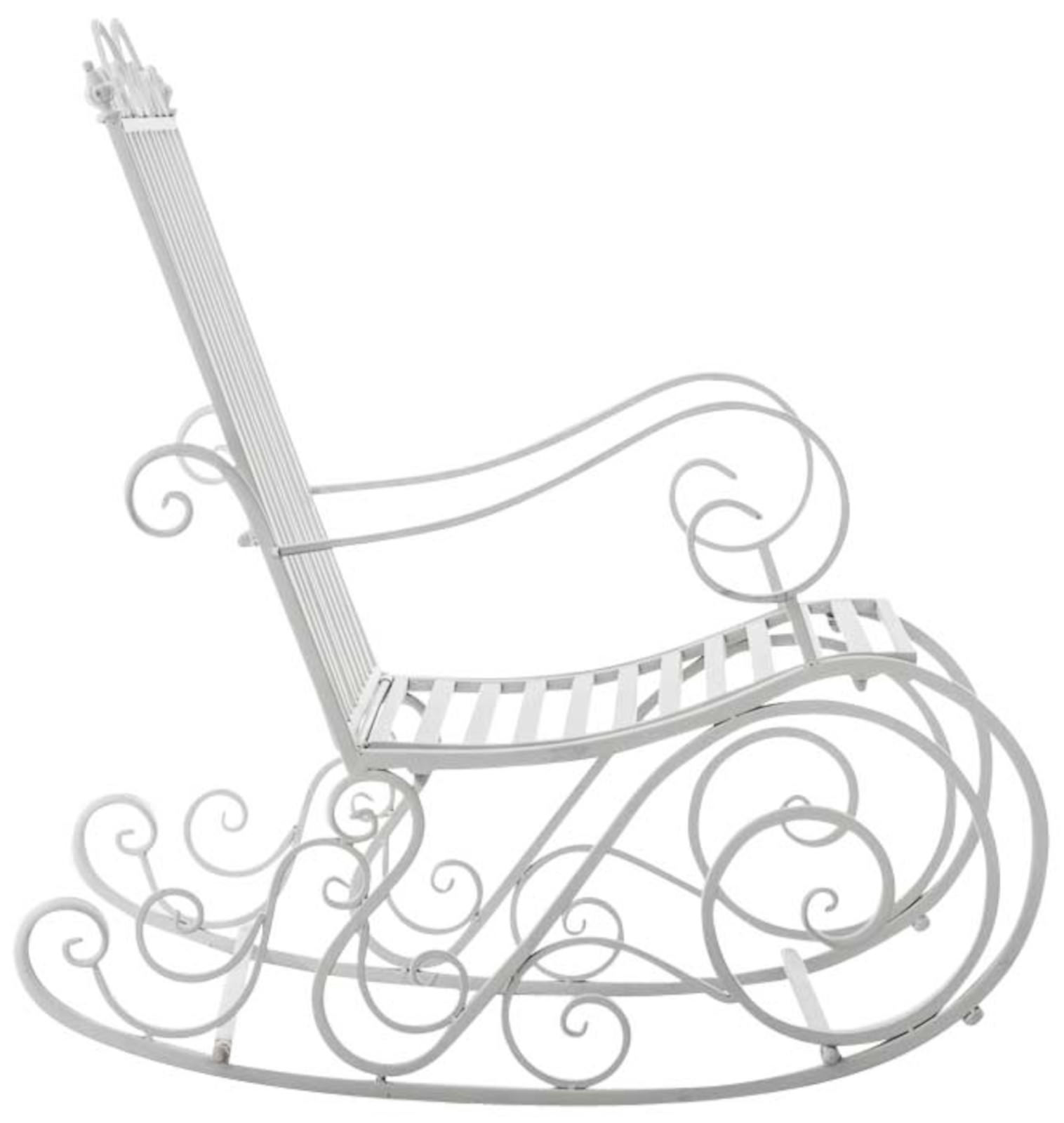 Set de 2 Mecedoras de hierro Smilla