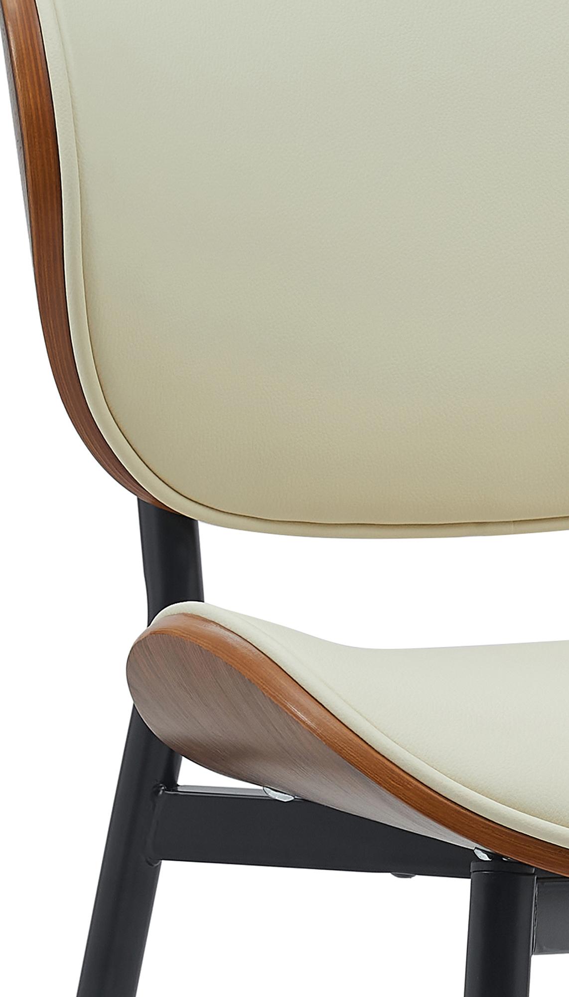 Silla Enid con revestimiento de polipiel o tela