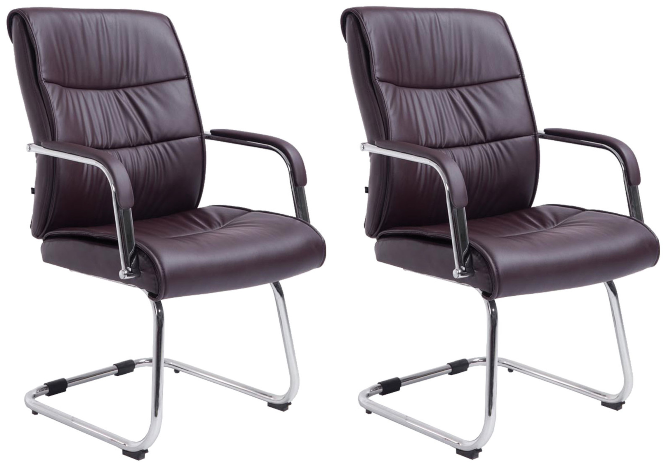 Set de 2 sillas de conferencia Sievert
